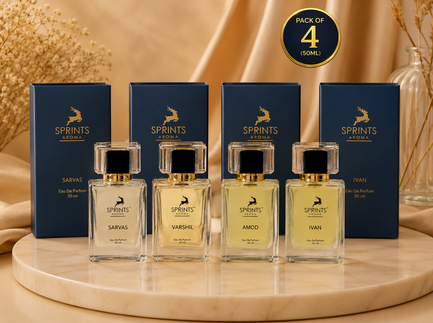 Sprints Aroma Signature Collection – Pack of 4 (50ml)